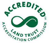 The Land Trust Accreditation Commission's seal is the mark of a land trust's integrity and commitment to excellence. 