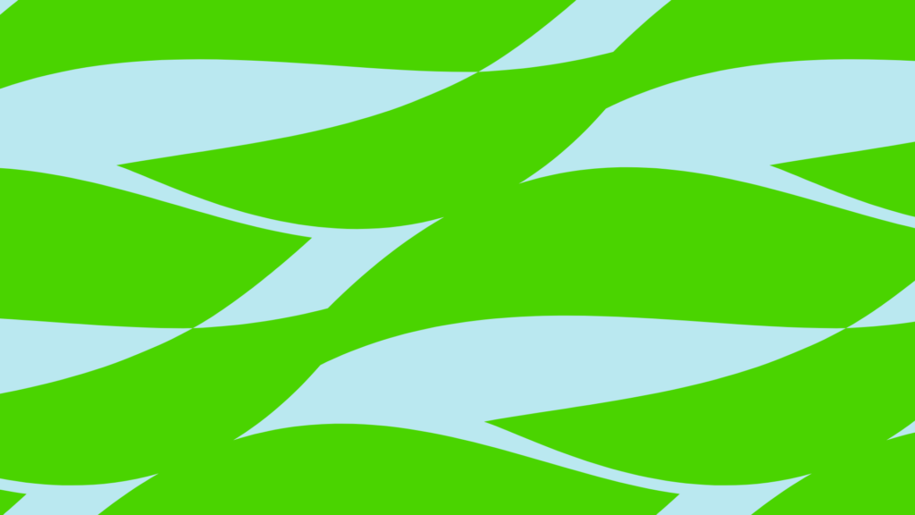 Green and Light Blue Pattern